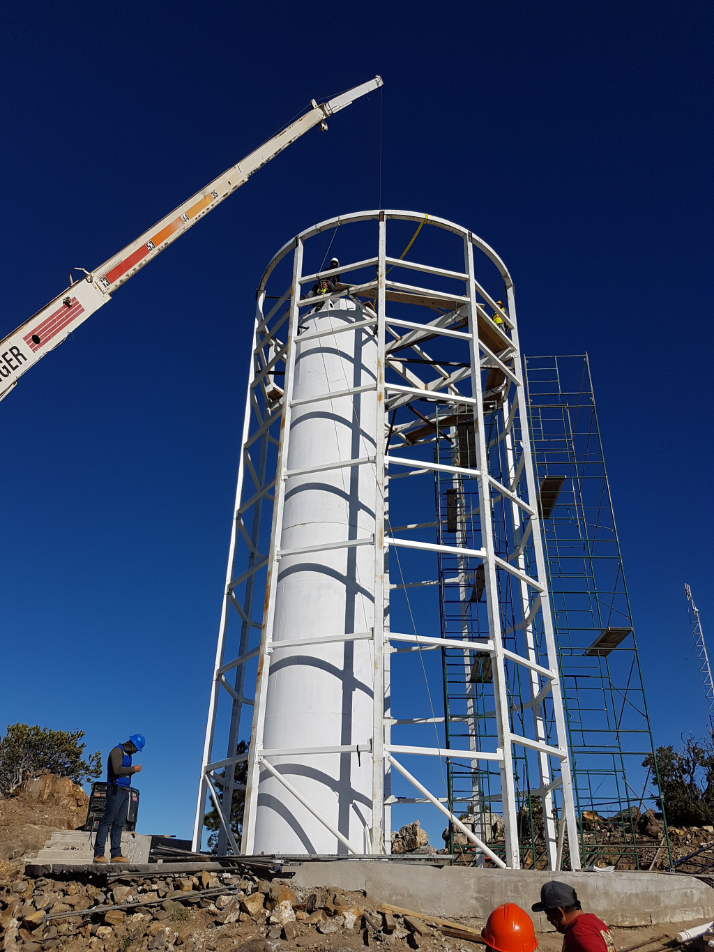 Construction of Telescope Enclosures