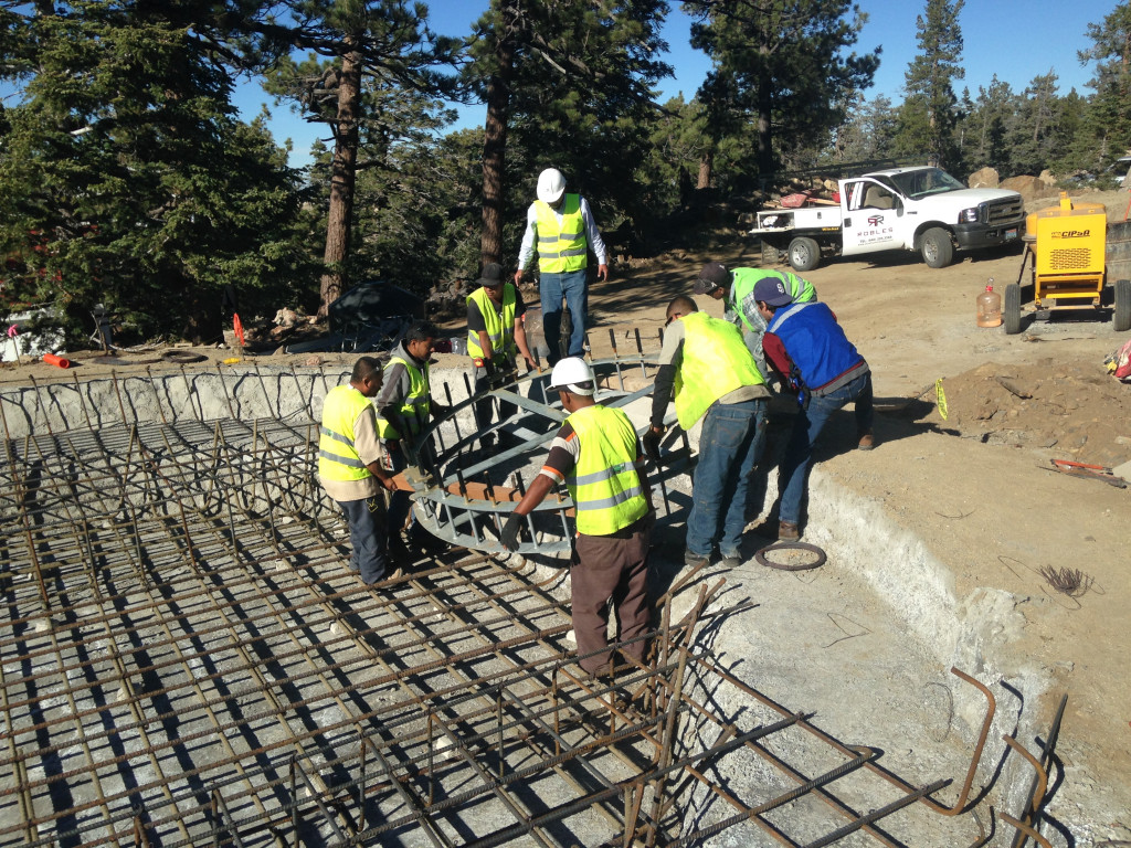 Construction of Telescope Foundations