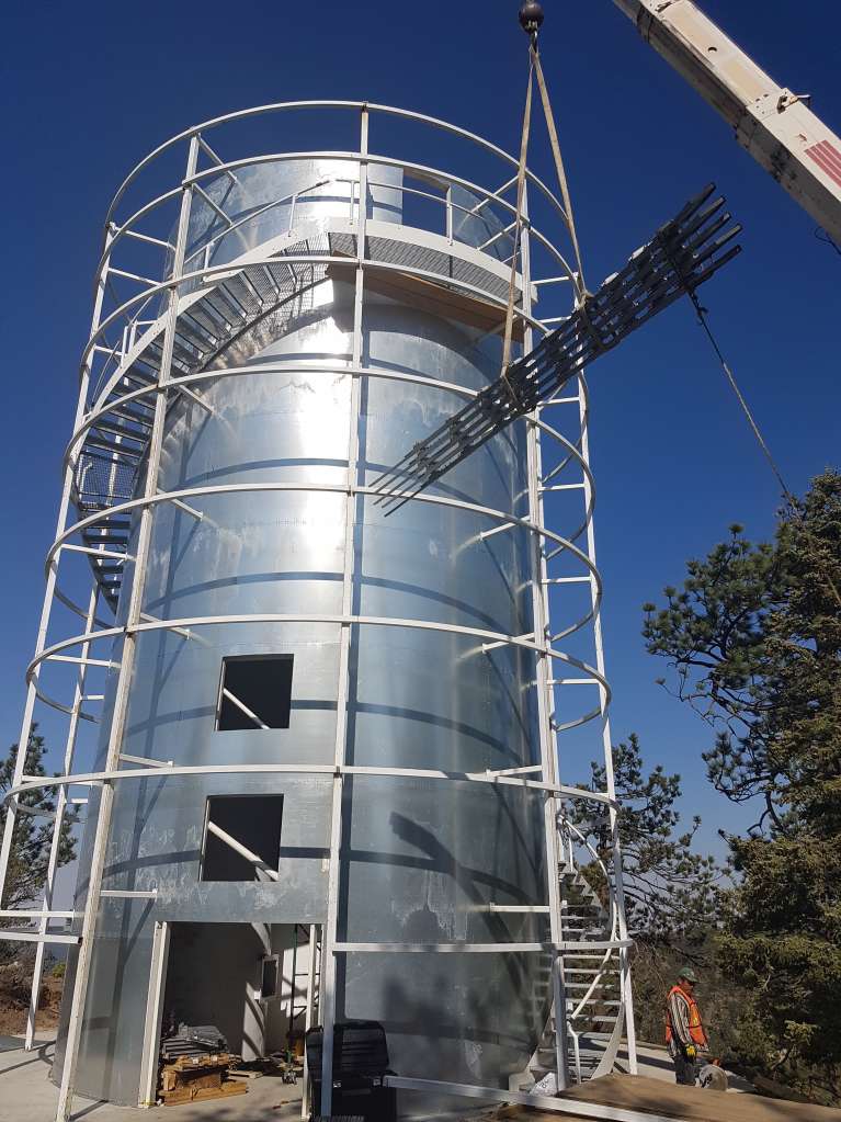 TAOS II Begins Assembly of Domes