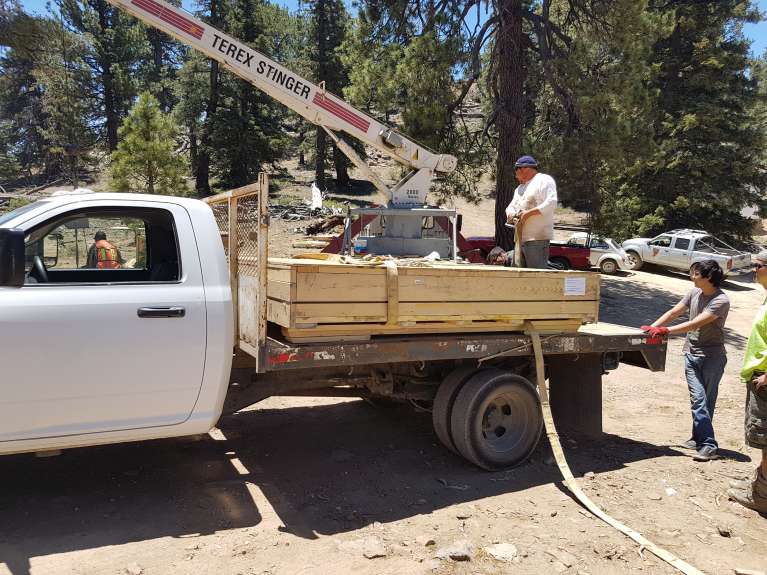 Dome finished at Site #1