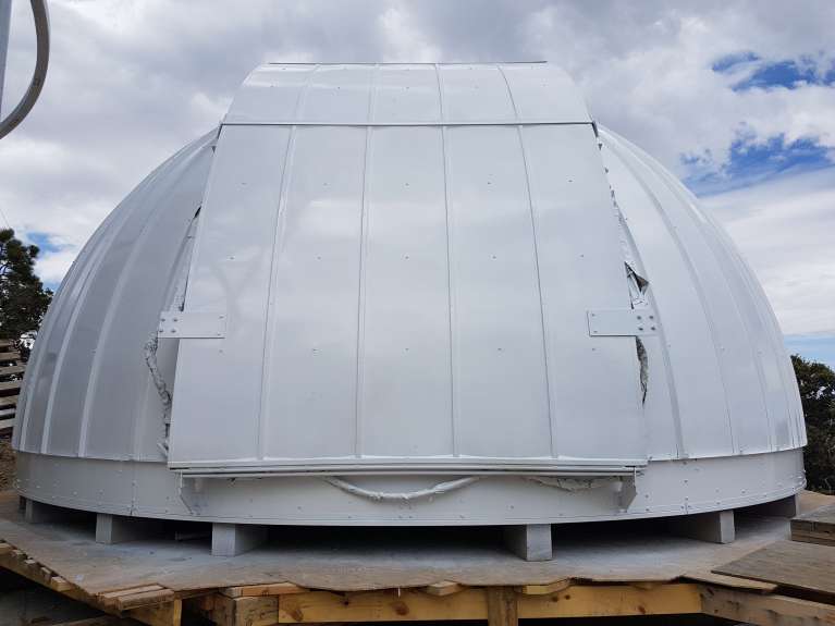 First dome painted