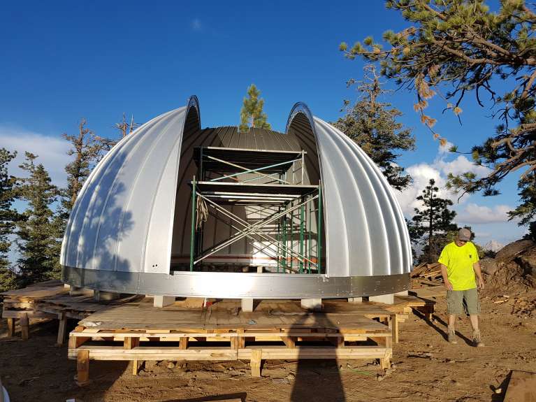 Progress on third dome