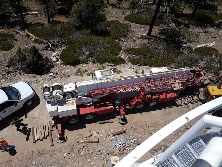 Dome installed at Site #1