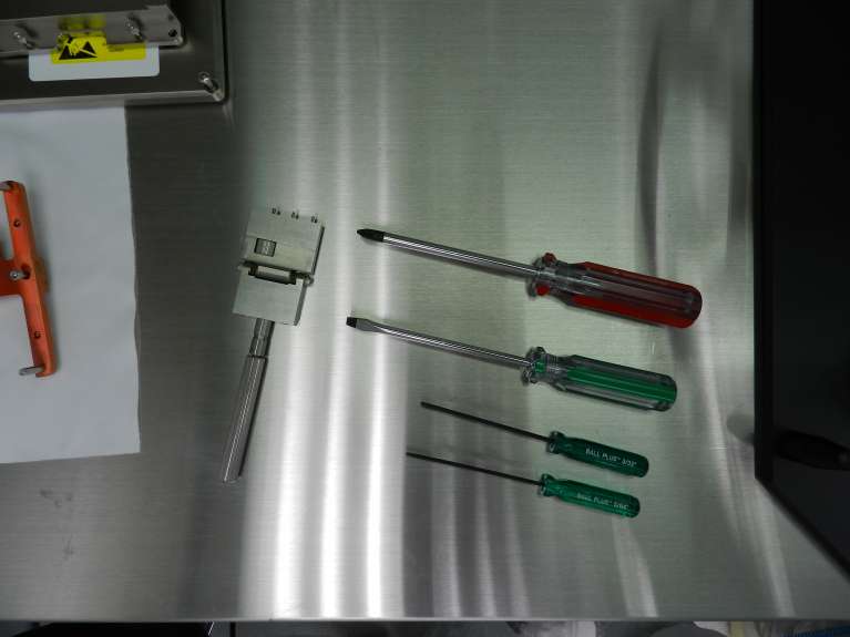 CMOS sensor installation tests