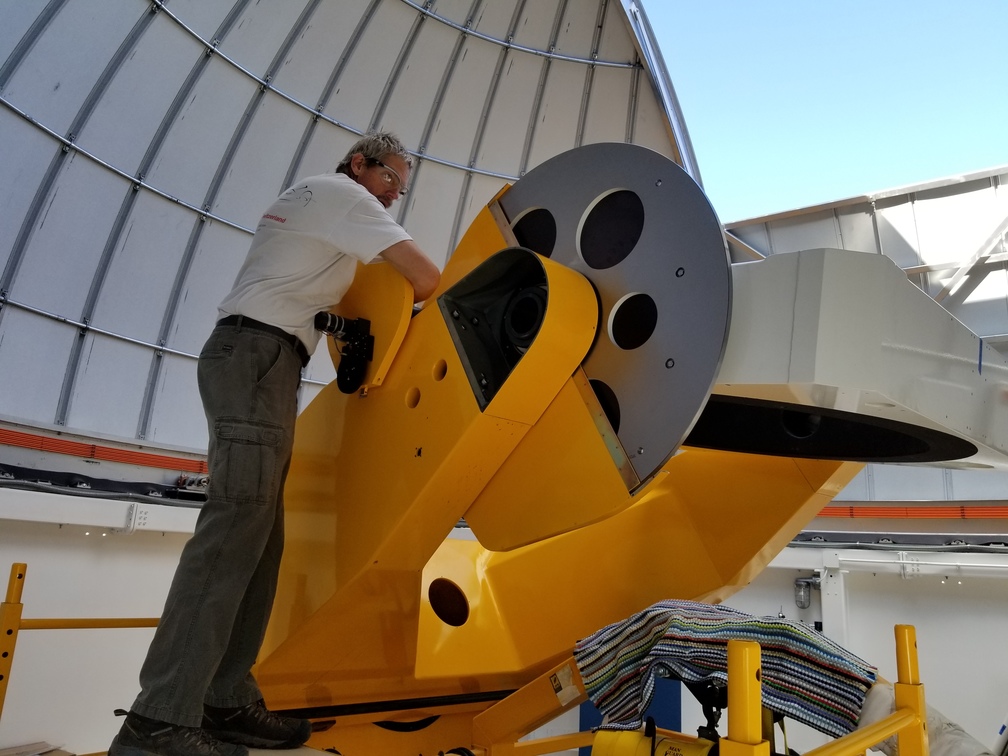 Progress on telescope installation