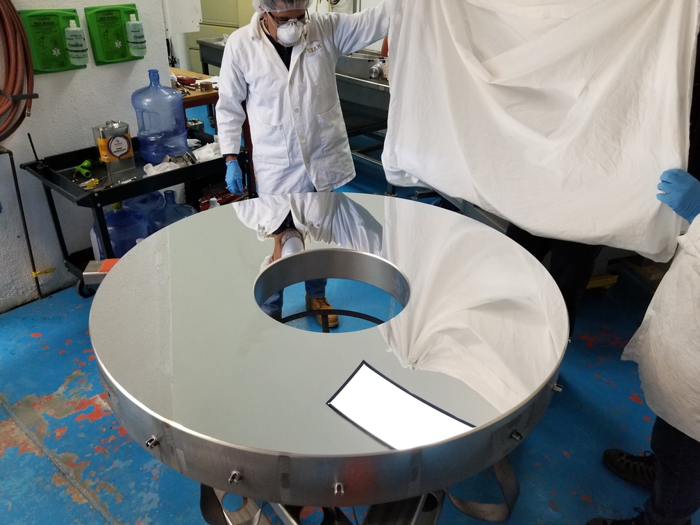 Getting close to installation of primary mirrors